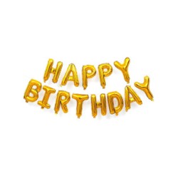 Globos Metálicos “Happy Birthday” - ID 47542
