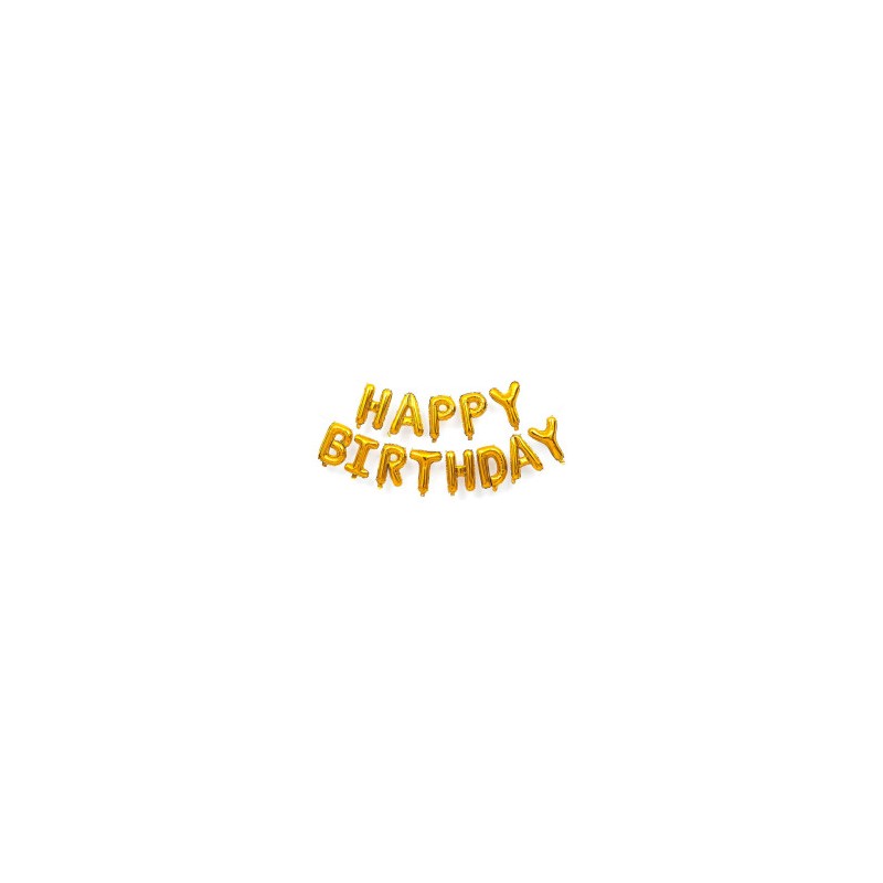 Globos Metálicos “Happy Birthday” - ID 47542