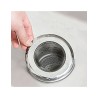 Colador de Fregadero de Acero Inoxidable - ID 47577