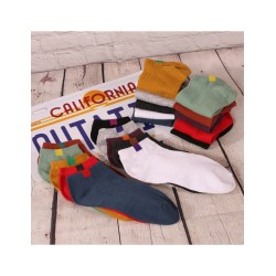 Calcetas Tobilleras colores vibrantes - ID 49846