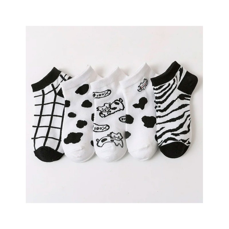 Calcetas Tobilleras diseño vaquita- ID 49842