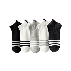 Calcetas Deportivas con Rayas - ID 49823
