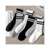Calcetas Largas Deportivas con Franjas ID 49814
