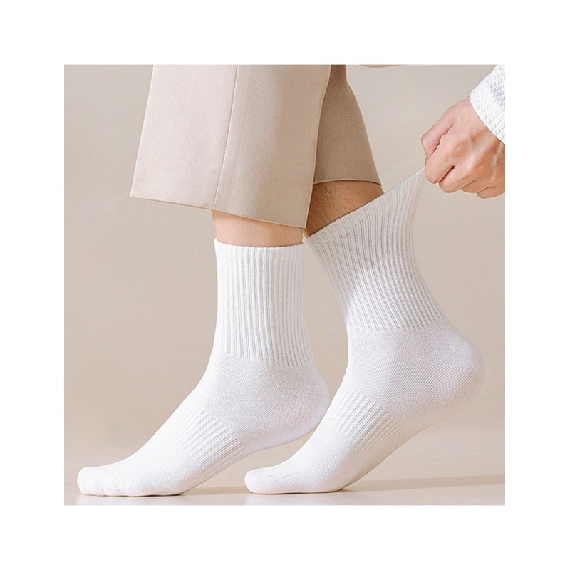 Calcetas blancas Unisex con ajuste elástico SHIRLEY - ID 47139