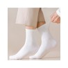 Calcetas blancas Unisex con ajuste elástico SHIRLEY - ID 47139