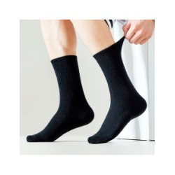Calcetas negras Unisex con ajuste elástico SHIRLEY - ID 47140