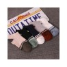 Calcetas Tobilleras de Color Retro - ID 49824