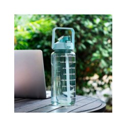 Botella motivacional -  venta al mayoreo, ID 46063 azul aqua