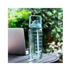 Botella motivacional -  venta al mayoreo, ID 46063 azul aqua