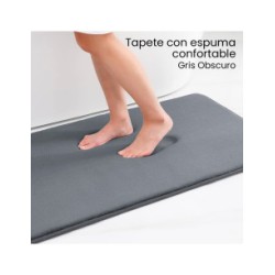 Tapete con espuma gris oscuro - SHIRLEY, ID 40252