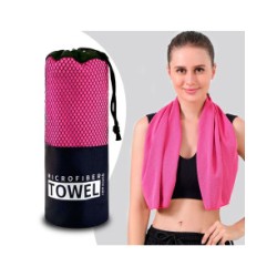 Toalla de Microfibra Rosa SHIRLEY - ID 42634