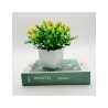 Planta Artificial Decorativa con Maceta Blanca - ID 47611