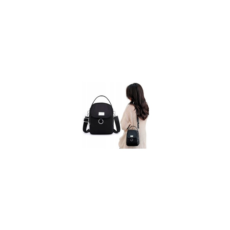 Mini Backpack Negra Casual - ID 47623