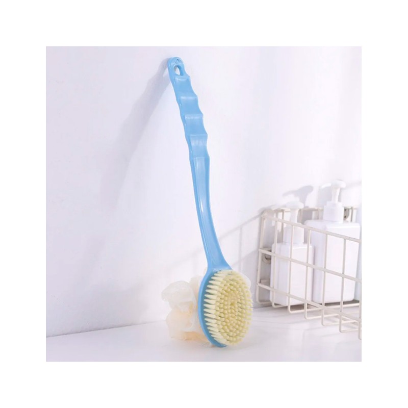 Cepillo de Baño Doble Cara con Mango Largo - ID 47897