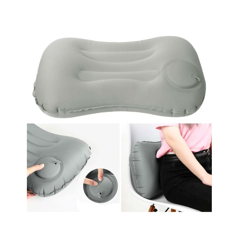Almohada Inflable de Viaje Ergonómica - ID 50702