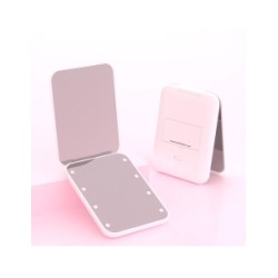 Espejo compacto portátil con luz LED - ID 50683