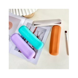 Estuche de Silicón para Brochas de Maquillaje - ID 50462