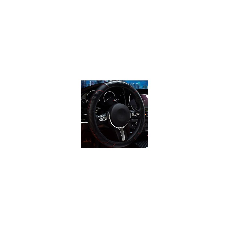 Cubre Volante Deportivo Negro - ID 50701