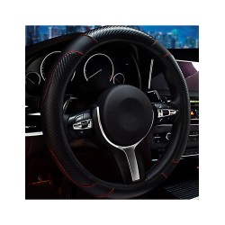Cubre Volante Deportivo Negro - ID 50701