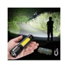 Linterna Led De 1000 Lúmenes, Superbrillante, Con Zoom Y Rec ID 50706