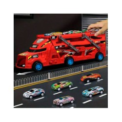 Camión Transformable con 6 Mini Autos de Aleación – Juguete Infantil Didáctico  ID 50441