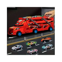 Camión Transformable con 6 Mini Autos de Aleación – Juguete Infantil Didáctico  ID 50441